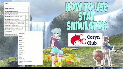 coryn fill stat|New Stat Simulator! .